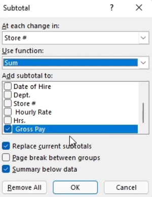 Subtotal